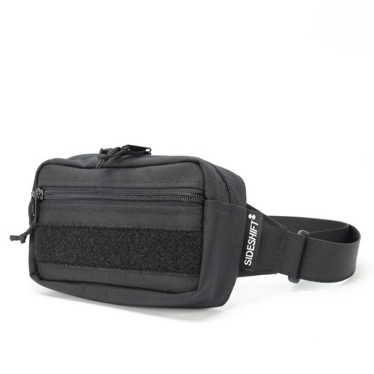 Waist Pack (Black/Black with Loop)
