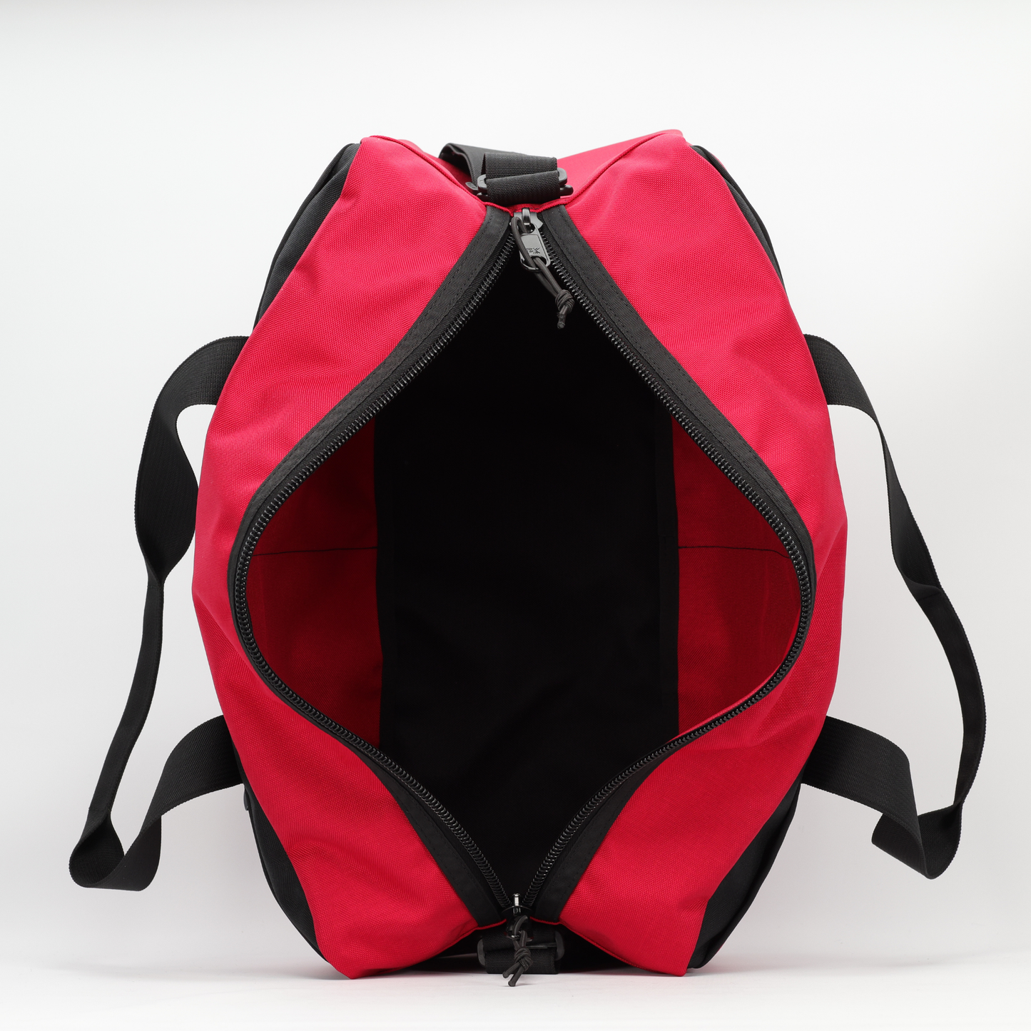 20L Essentials Duffel #007 (Black on Red)
