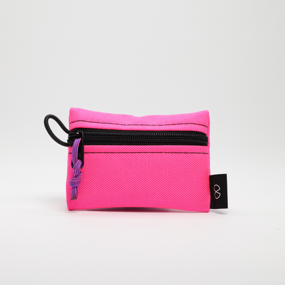Tiny Pocket Pouch (#017) Pink/Black