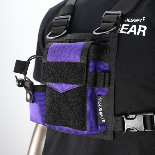 Chest Rig Type 4 (Black/Purple)