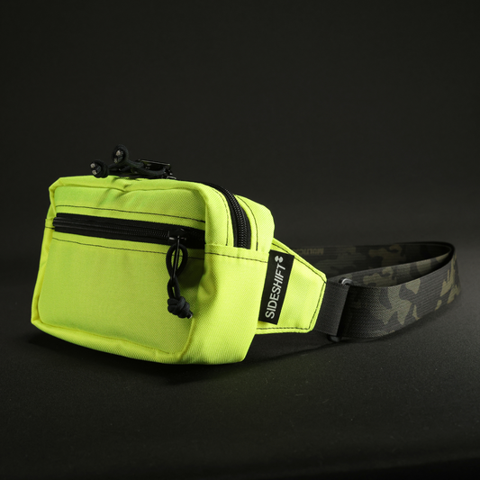 Waist Pack #023 (Flo Yellow/Black)