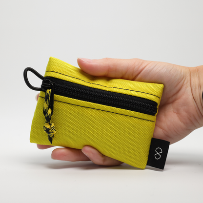 Tiny Pocket Pouch (#018) Yellow/Black