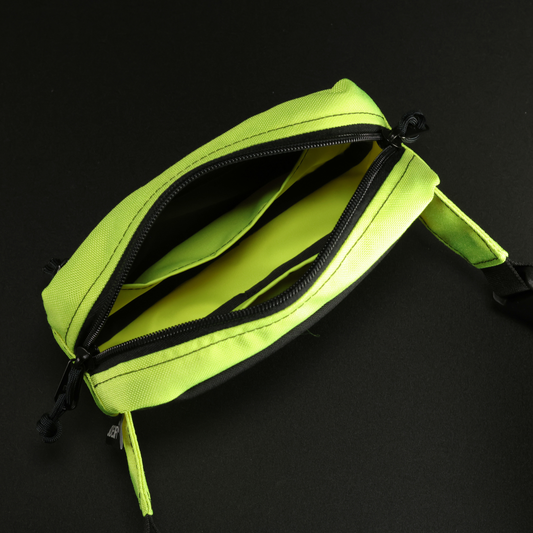 Waist Pack #022 (Flo Yellow/Black)
