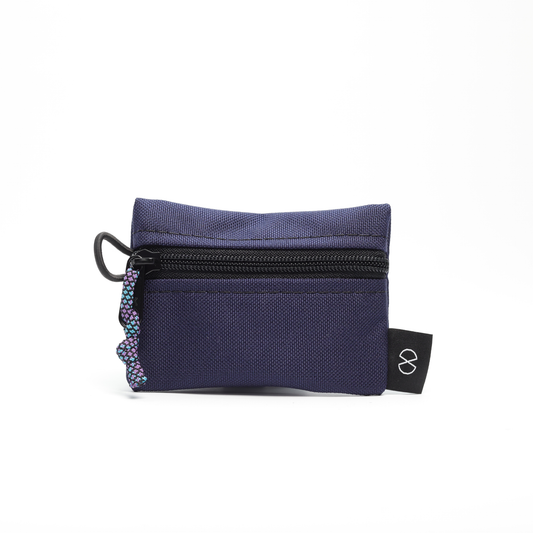 Tiny Pocket Pouch (#020) Navy/Dark Grey