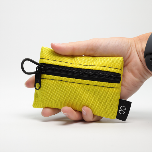 Tiny Pocket Pouch (#023) Yellow/Black