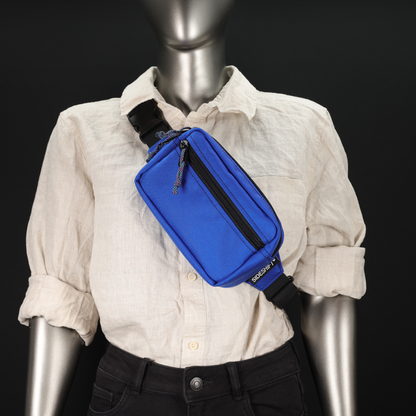 Waist Pack #018 (Royal Blue/Flo Orange)