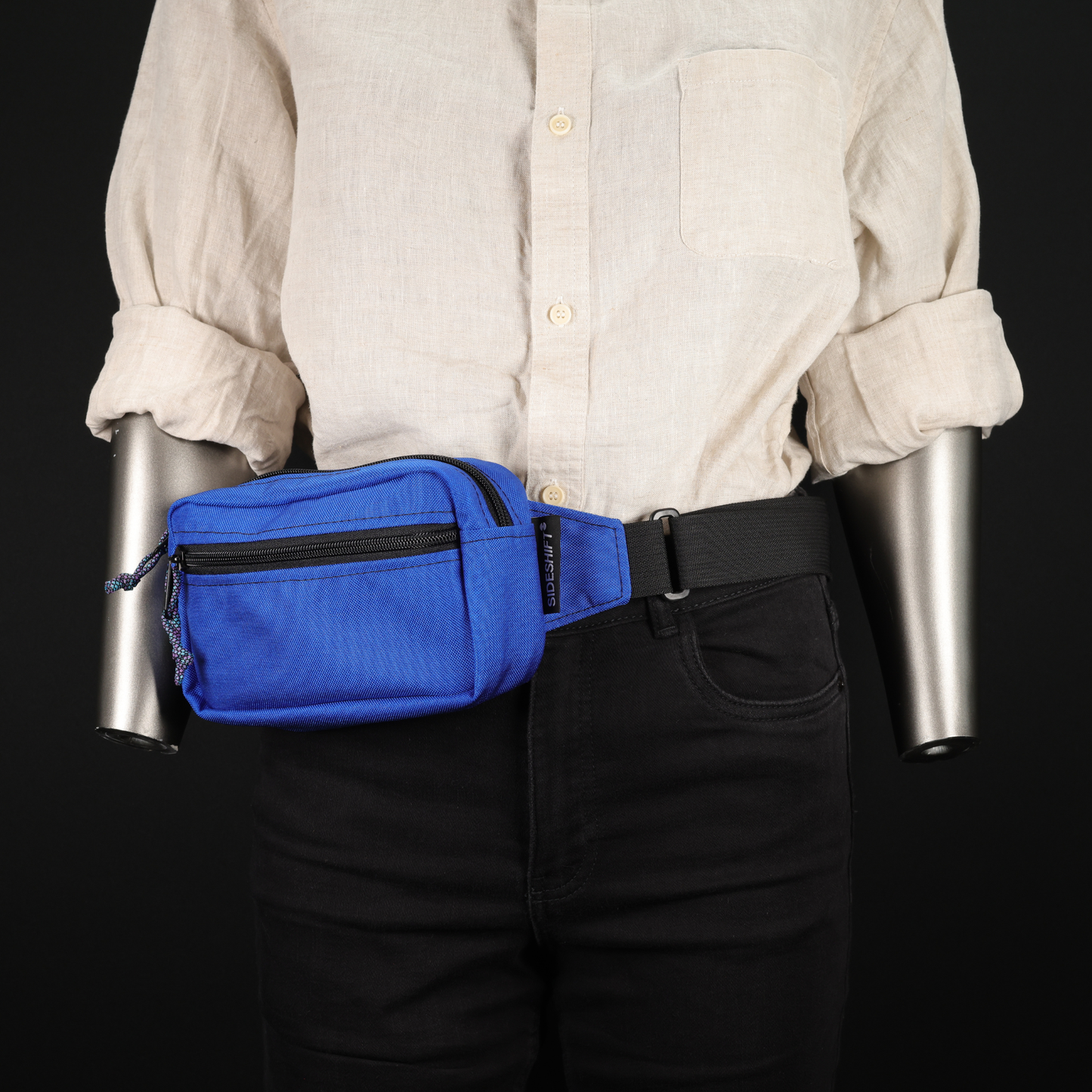 Waist Pack #018 (Royal Blue/Flo Orange)