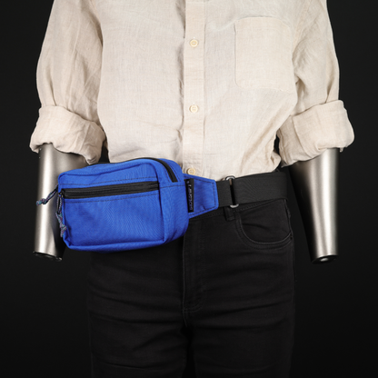 Waist Pack #018 (Royal Blue/Flo Orange)