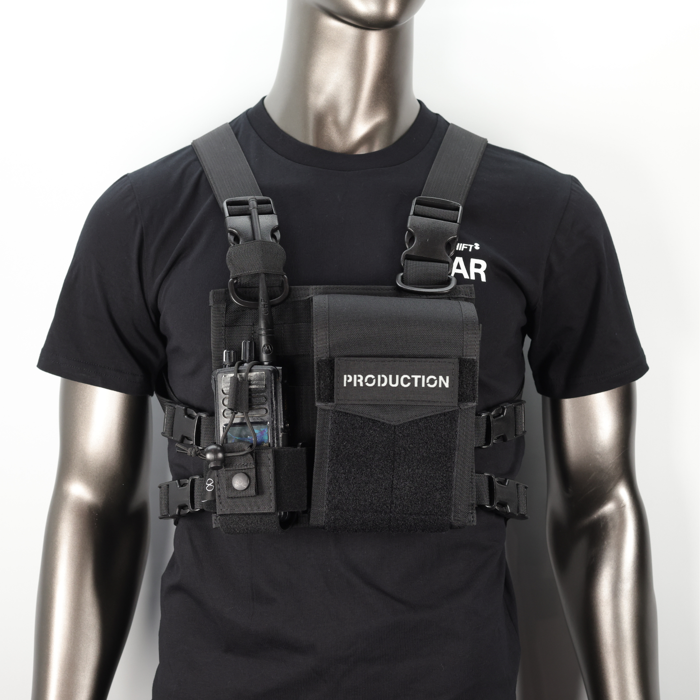 Chest Rig Type 2 (Black/Royal Blue)