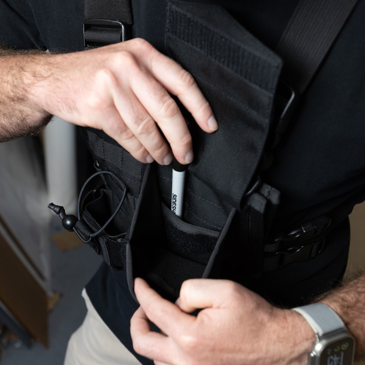 Chest Rig Type 2 (Navy/Purple/Black)