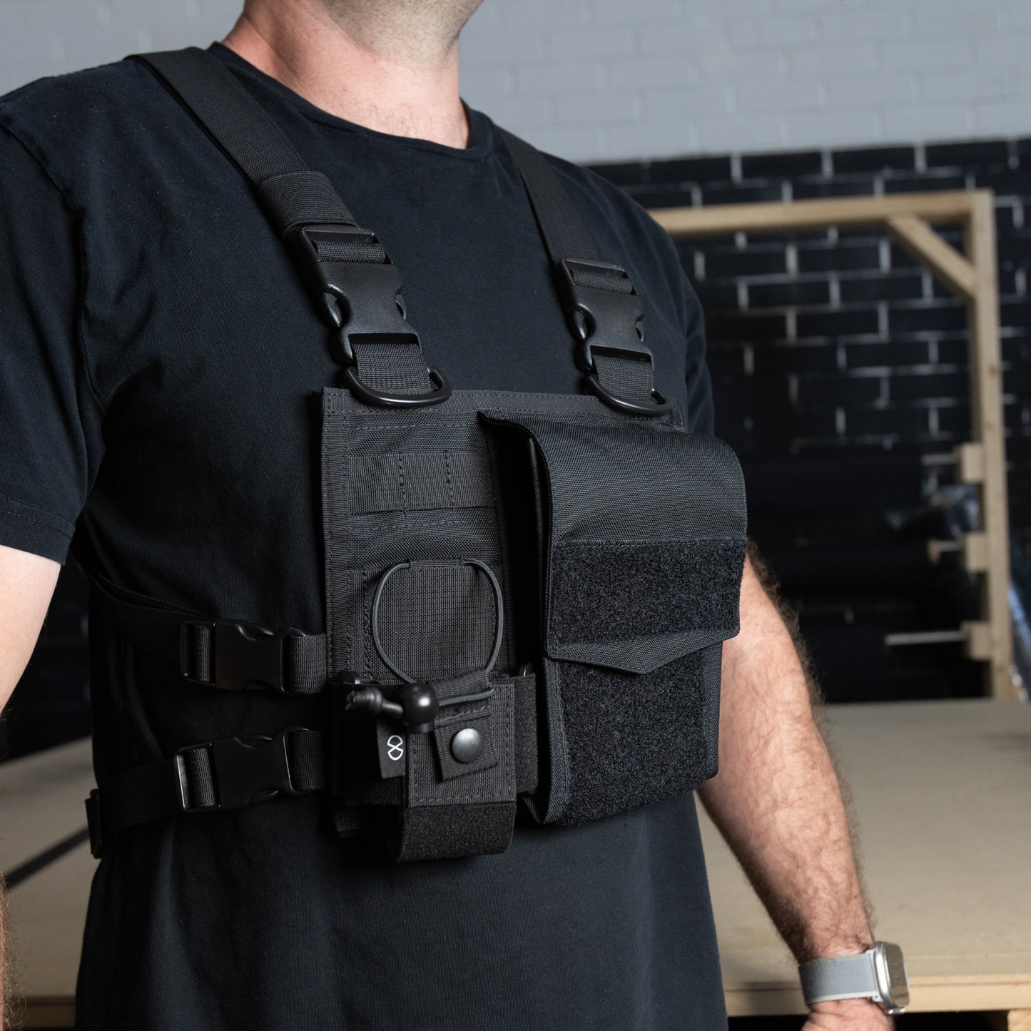 Chest Rig Type 2 (Navy/Purple/Black)