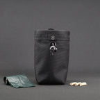 Dog Treat Pouch in Jet Black