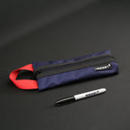 Grab Pouch in Navy/Red