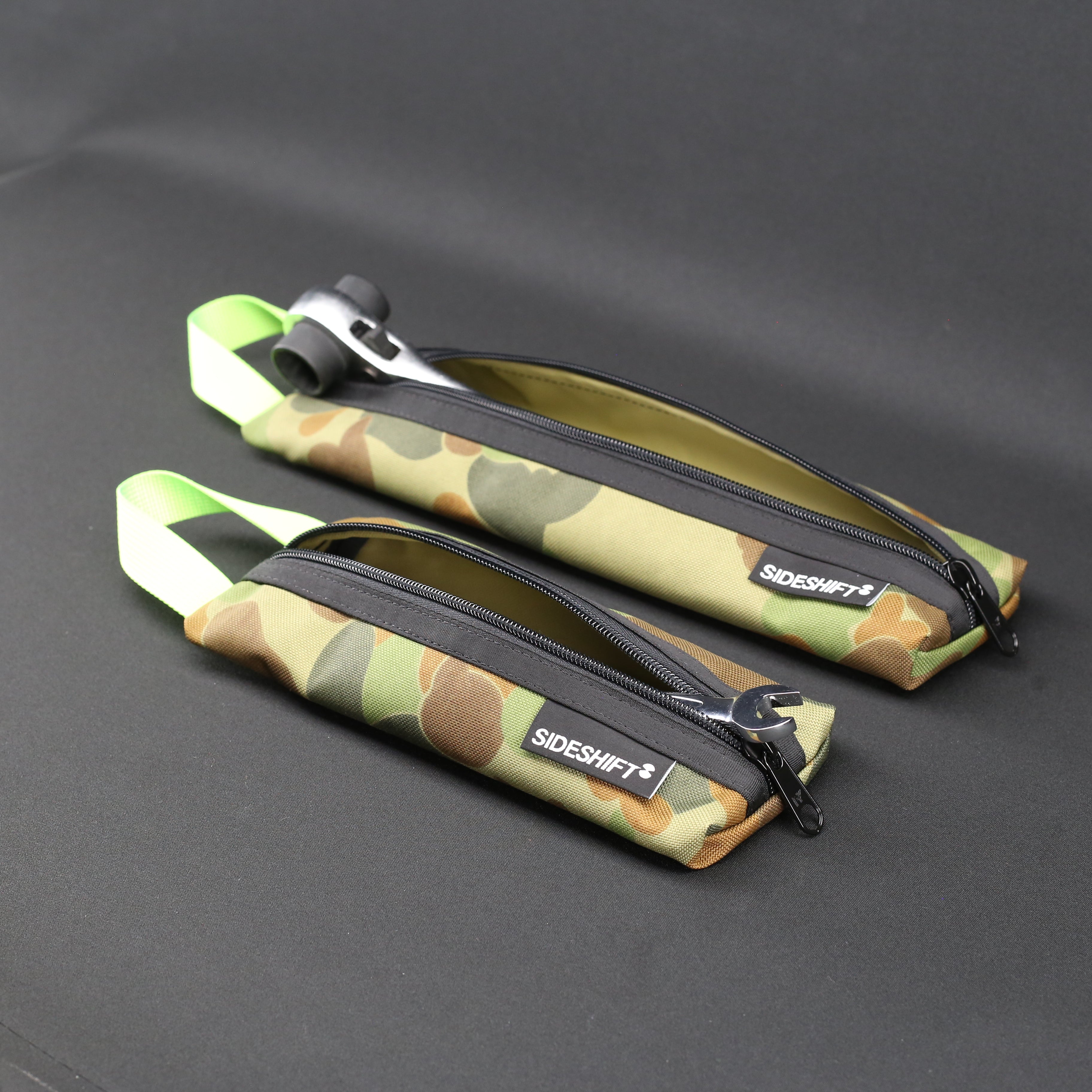 Grab Pouch in AusCam/Green