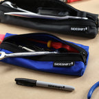 Grab Pouch in Auscam x Red