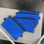 Flat Organiser Pouch Royal Blue