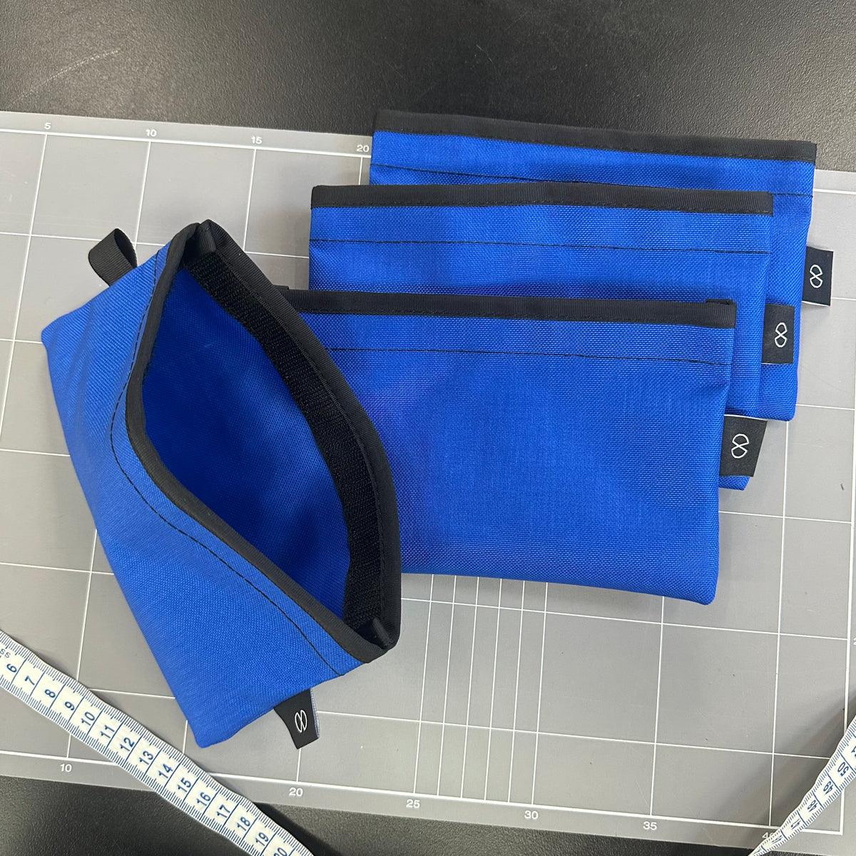 Flat Organiser Pouch Royal Blue