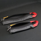 Grab Pouch in Dark Grey / Red. Special Batch.