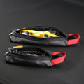 Grab Pouch in Dark Grey / Red. Special Batch.