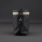Dog Treat Pouch in Black x Tan