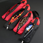 Grab Pouch in Auscam x Red