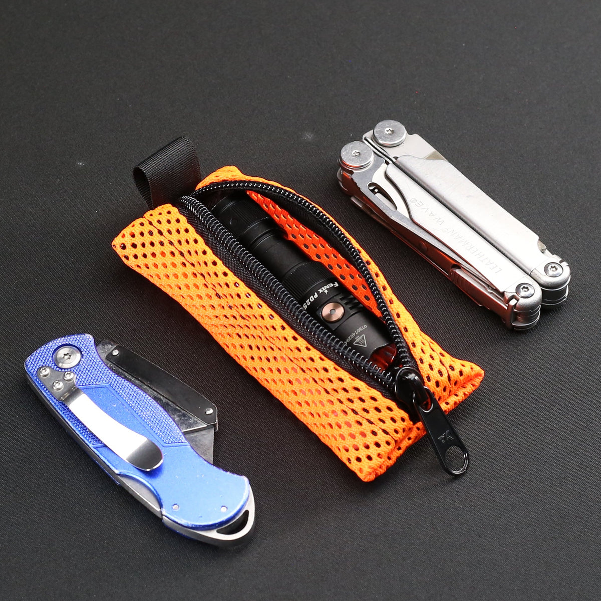 Pocket Rocket - Fluro Orange HD Mesh
