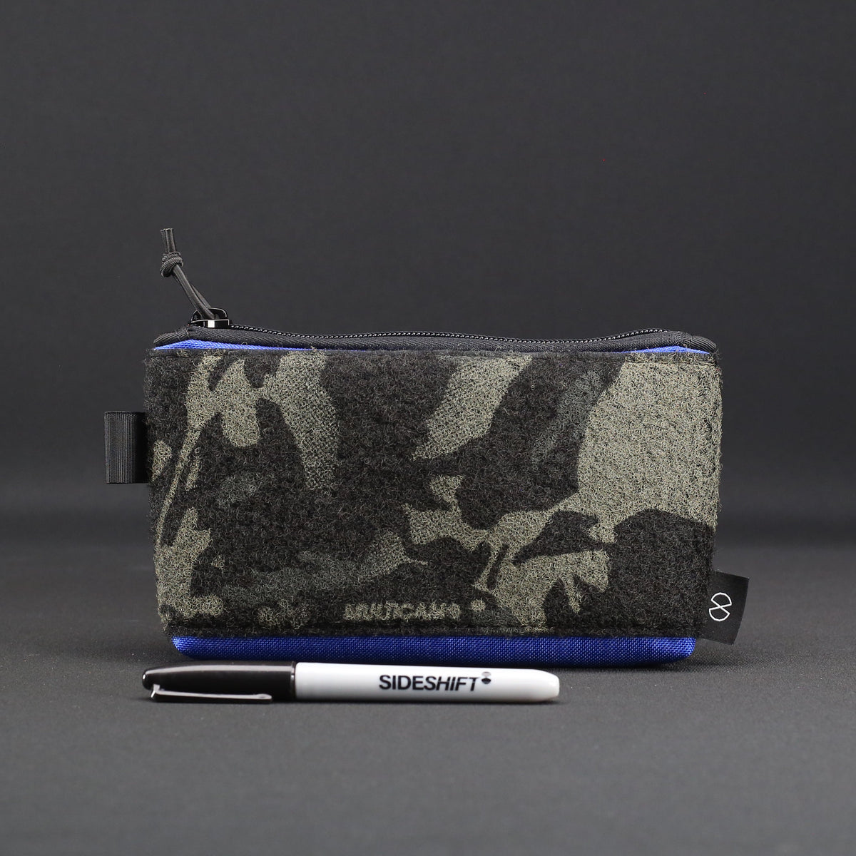 Stash Pouch in Royal Blue x MCB x Orange