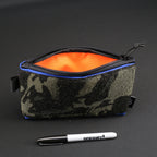Stash Pouch in Royal Blue x MCB x Orange