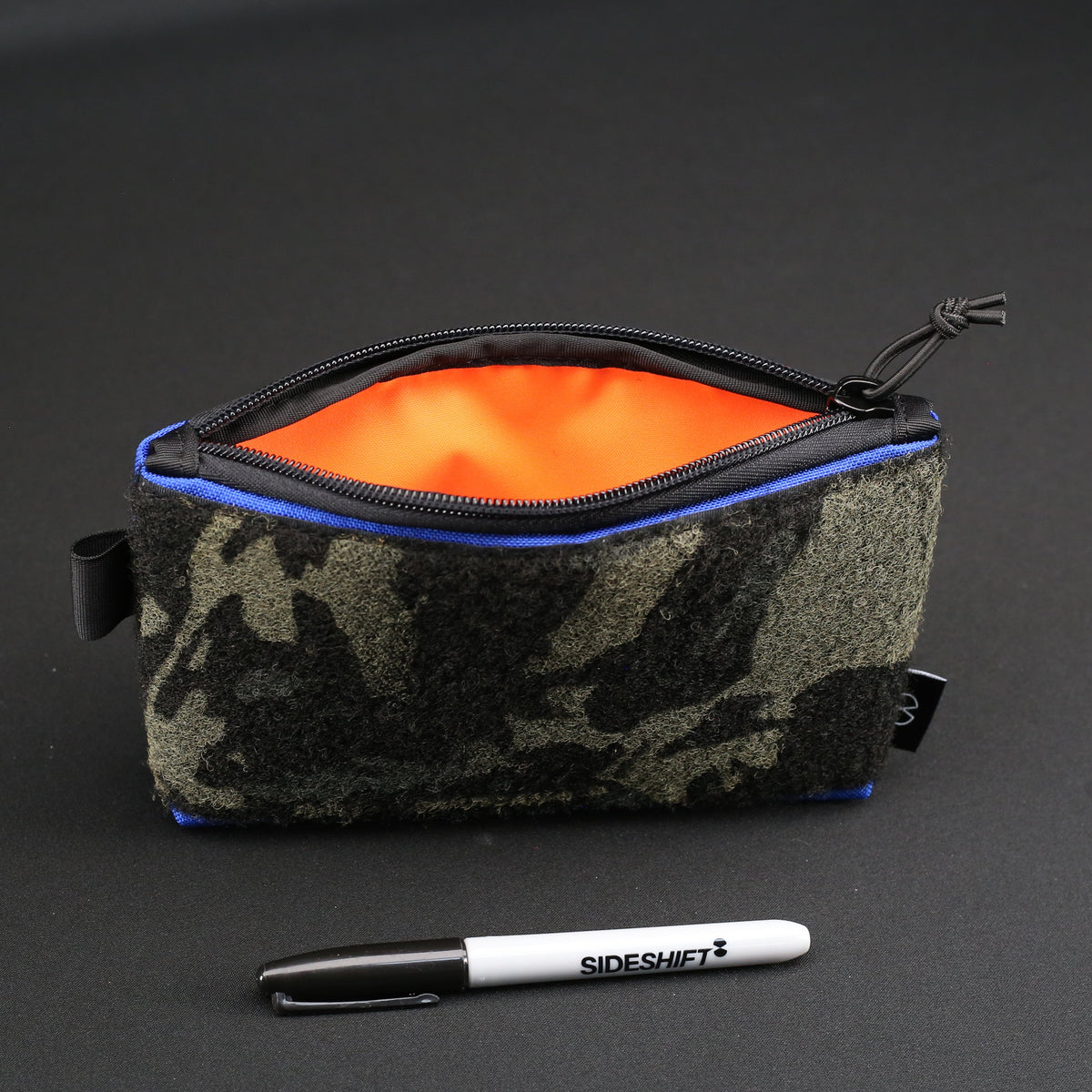 Stash Pouch in Royal Blue x MCB x Orange