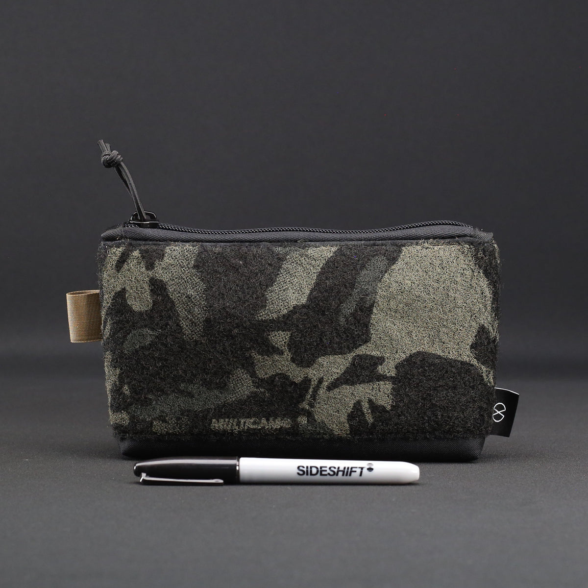 Stash Pouch in Black x MCB x Khaki