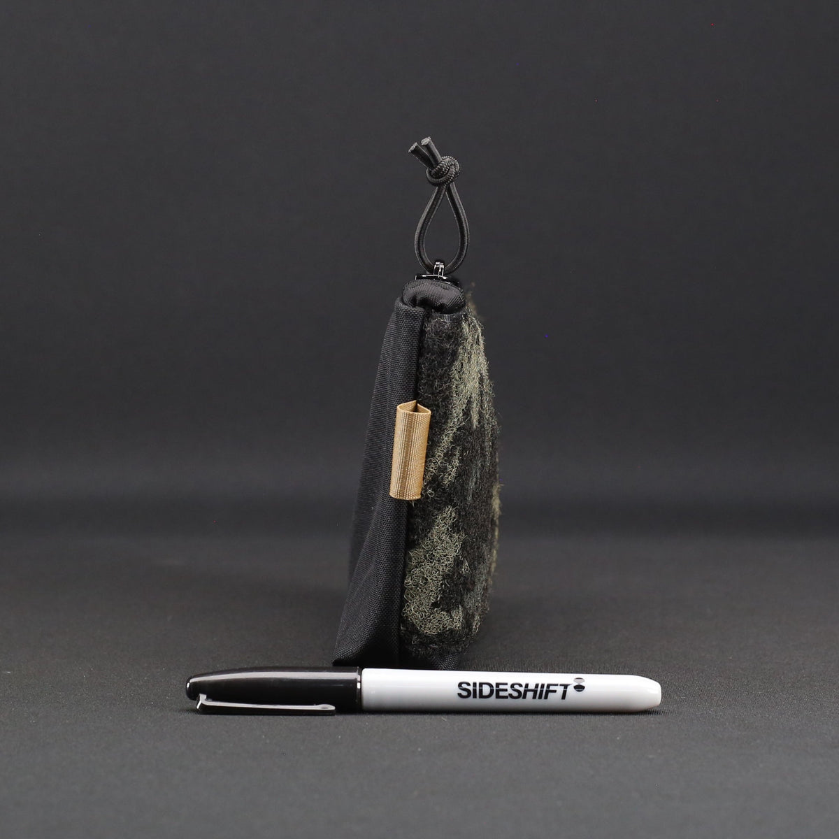Stash Pouch in Black x MCB x Khaki