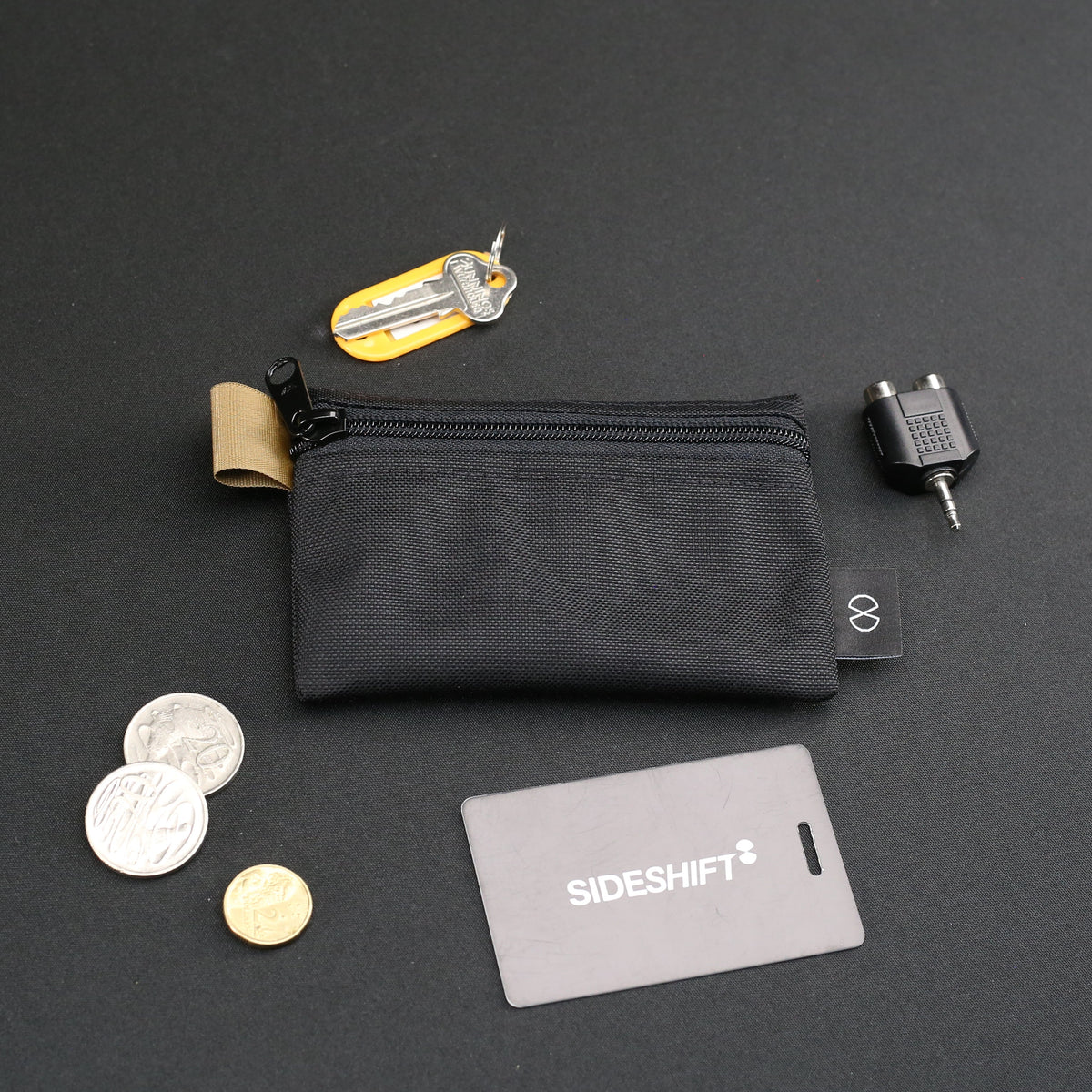 Pocket Pouch - Black x Coyote