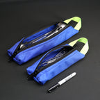 Grab Pouch in Royal Blue x Green