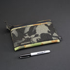 Flat Zip Pouch in Auscam x MCB
