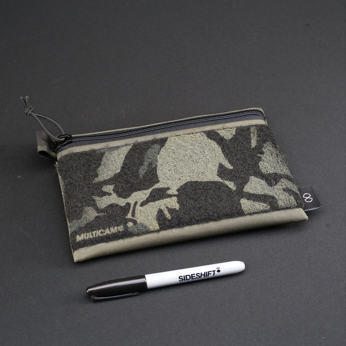 Flat Zip Pouch in Ranger x MCB