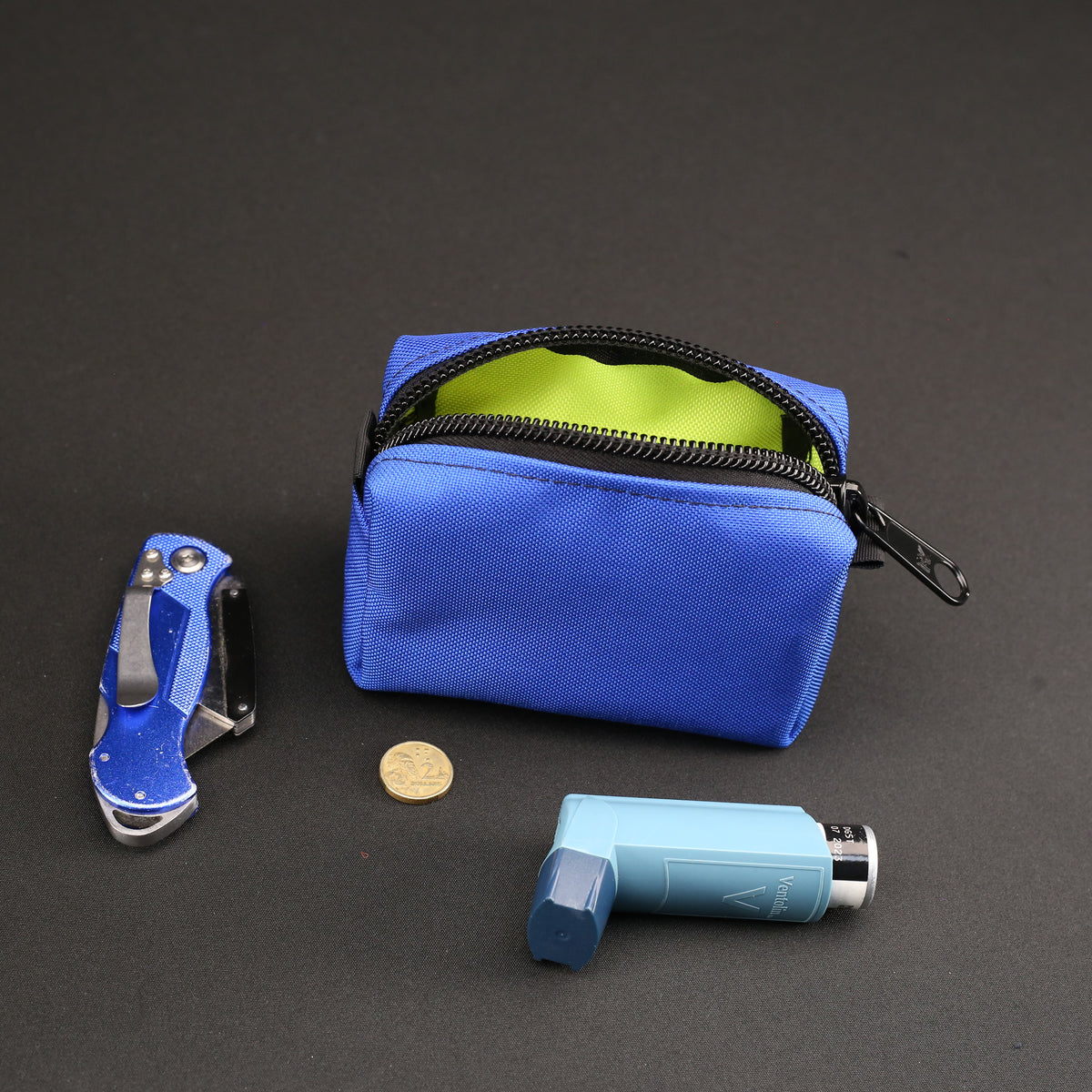 Little Brick - Royal Blue x Fluro Yellow