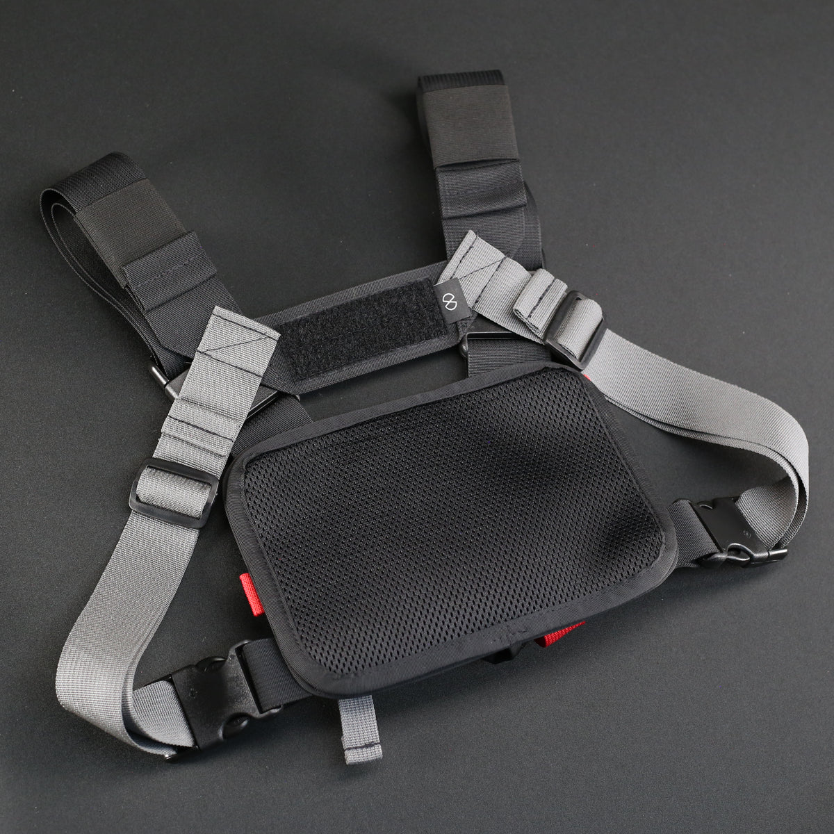 Chest Rig - Type 7 Special in Black x Wolf Grey