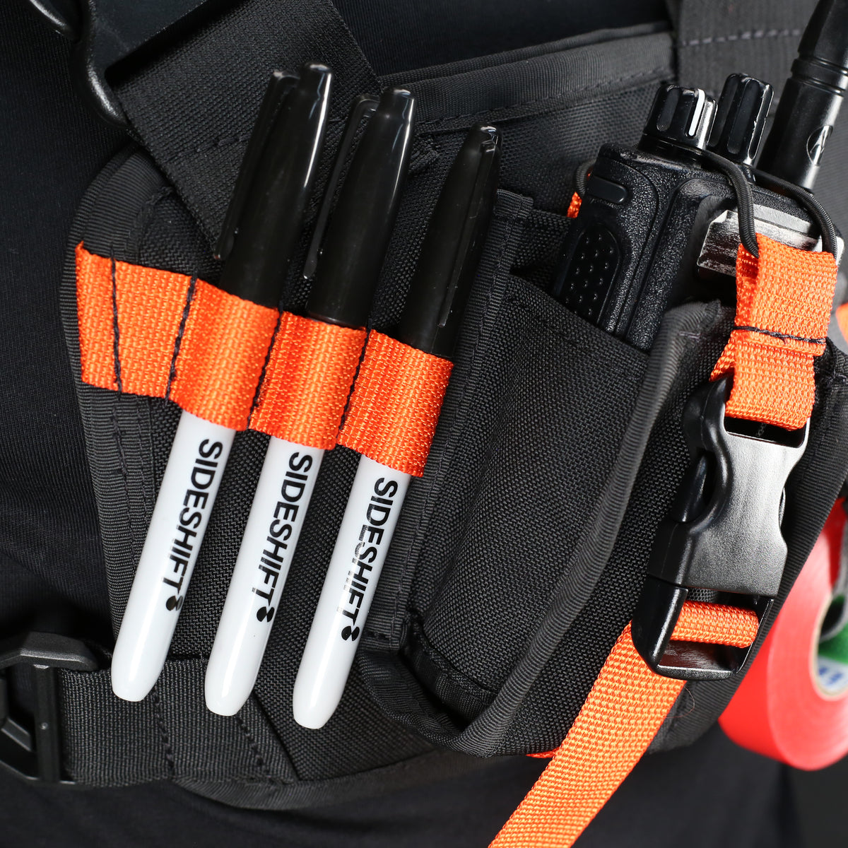 Chest Rig - Type 7 Special in Black x Antec Orange