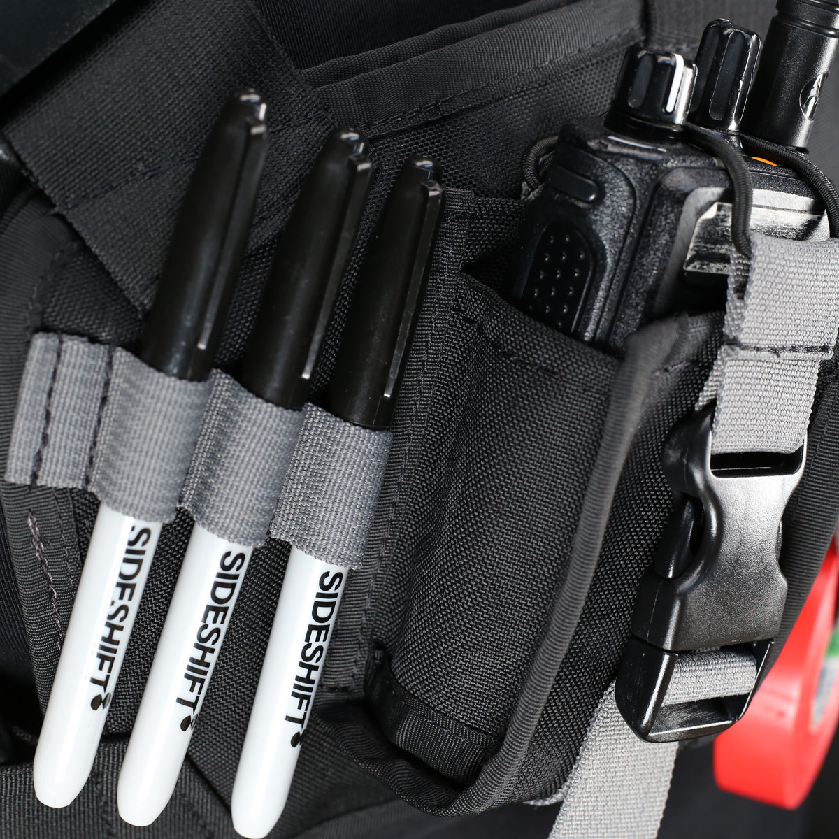 Chest Rig - Type 7 Special in Black x Wolf Grey