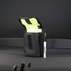 Belt Utility Pouch in Black x Fluro Yellow
