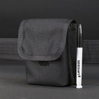 Belt Utility Pouch in Black x Fluro Yellow