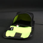 Belt Utility Pouch in Black x Fluro Yellow