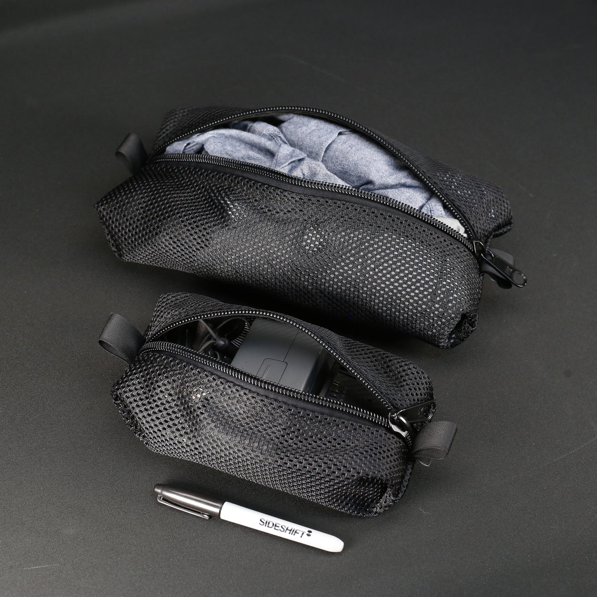 Mesh Packing Cell in Black