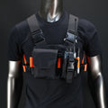 Chest Rig - Type 8 in Black x Orange Special
