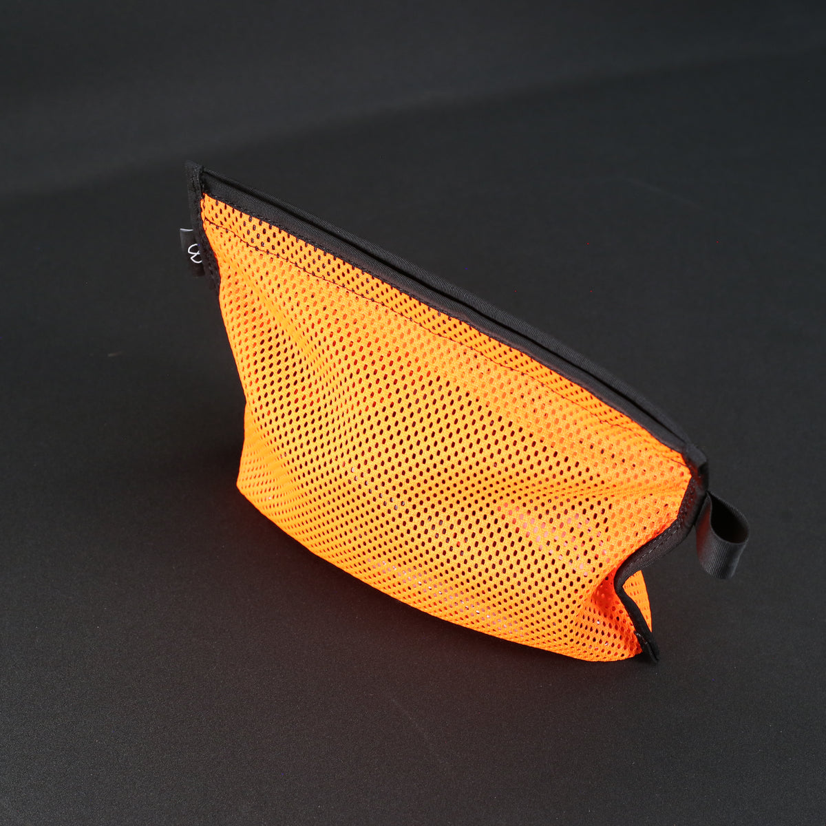 Mesh Stash Bag in Orange