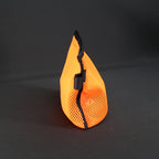 Mesh Stash Bag in Orange