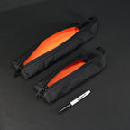Grab Pouch in Black x Fluro Orange Special