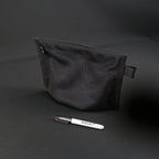 Mesh Stash Bag in Jet Black