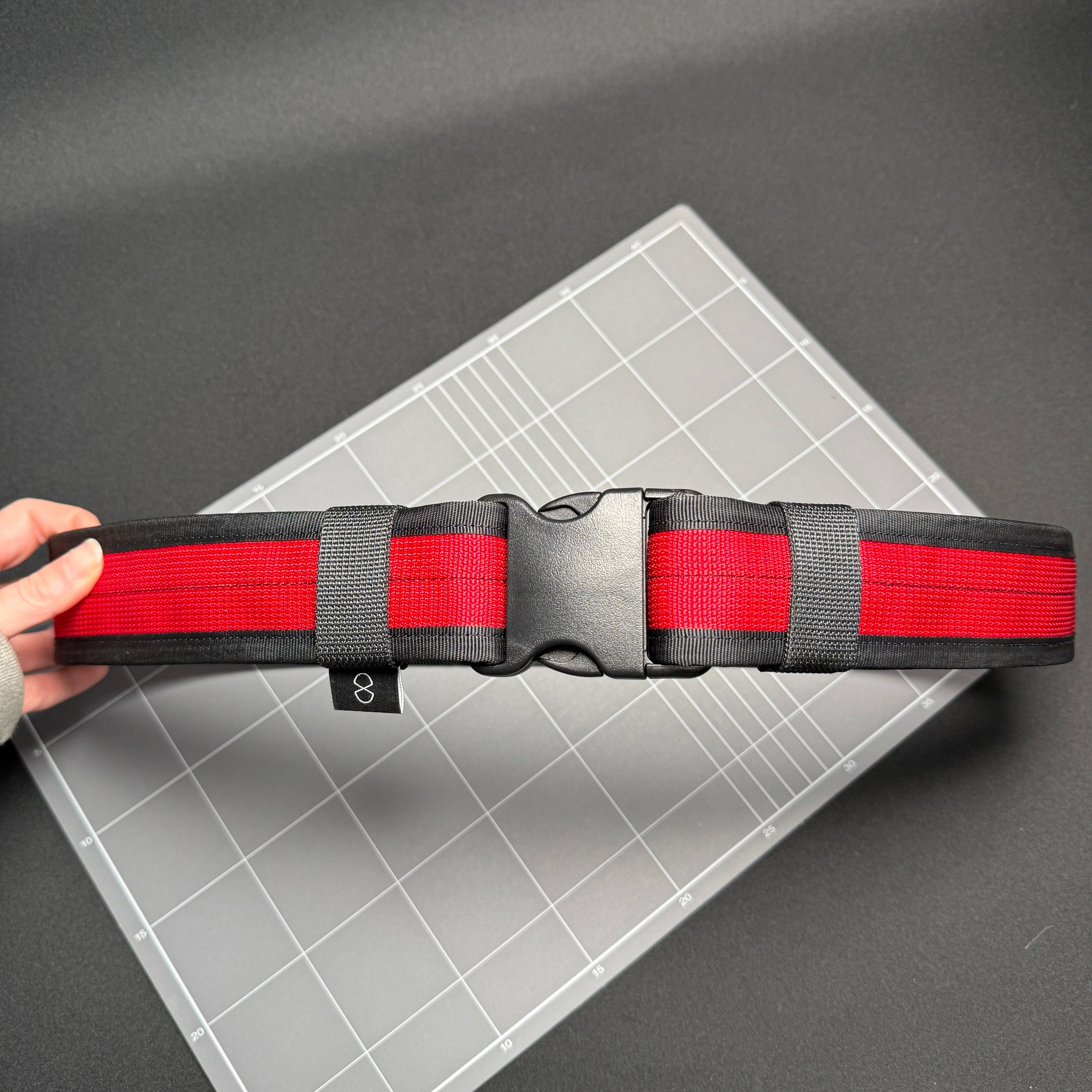 50mm Quick-Release Technicians Belt (Red/Black)