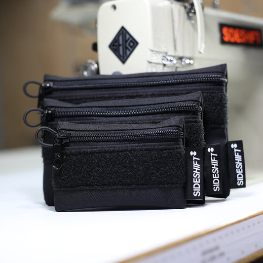 Organiser Pouches (3-Pack in Black)